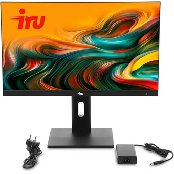  Моноблок IRU Tactio 23IP (2144087) Full HD i5 13400 (2.5) 16Gb SSD512Gb UHDG 730 FreeDOS WiFi BT 120W черный (RUS) 