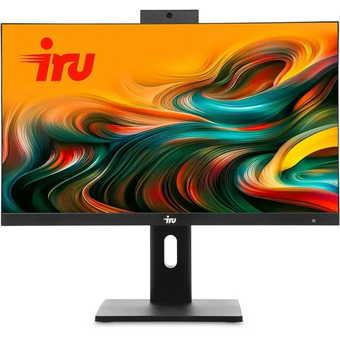  Моноблок IRU Tactio 23IP (2144087) Full HD i5 13400 (2.5) 16Gb SSD512Gb UHDG 730 FreeDOS WiFi BT 120W черный (RUS) 