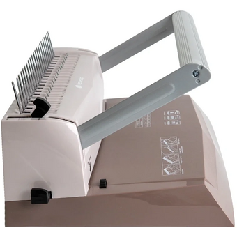  Переплетчик Гелеос БП16пк A4/перф.16л.сшив/макс.500л./пластик.пруж. (6-51мм) 