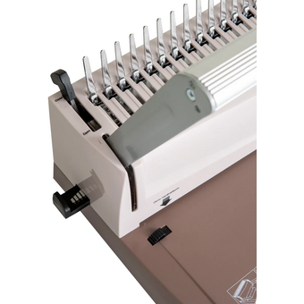  Переплетчик Гелеос БП16пк A4/перф.16л.сшив/макс.500л./пластик.пруж. (6-51мм) 