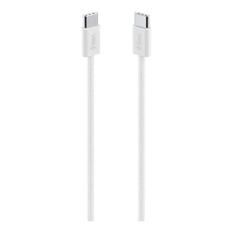  Кабель TTEC 2DK54B AlumiCable 60W Type-C Type-C Fast Charge Cable 100cm White 