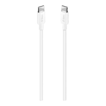  Кабель TTEC 2DK45B Type-C - Type-C 65W Fast Charge Cable, длина 200см белый 