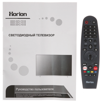  Телевизор Horion 65FU-FDVB black frame and base 