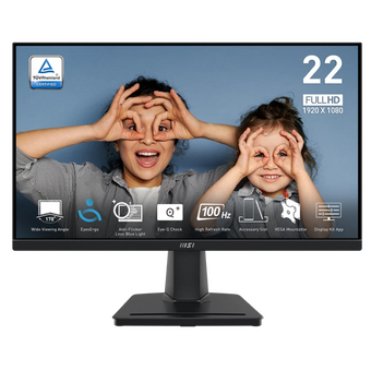  Монитор MSI Pro MP225V (9S6-3PE0CM-015) Black 