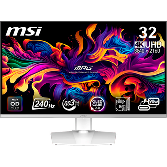  Монитор MSI MPG 321URXW (9S6-3DD29A-051) White 