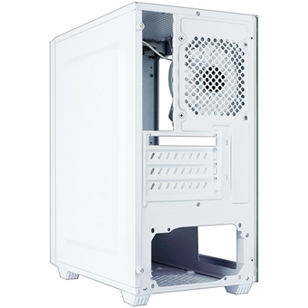  Корпус Ginzzu CL660 mATX Fan 4*12FRGB передняя панель решетка белый 