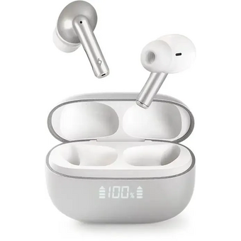  Наушники TTEC 2KM159GR AirBeat Pro ANC LCD TWS Bluetooth Headset Gray 