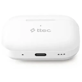  Наушники TTEC 2KM155B AirBeat Pro Lite ANC TWS Bluetooth Headset White 