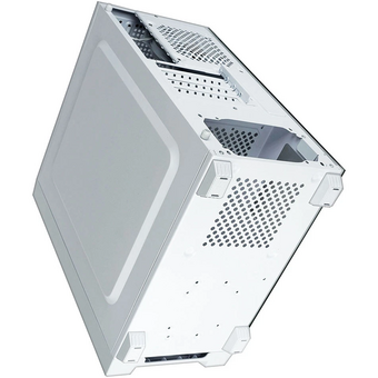  Корпус Ginzzu CL660 mATX Fan 4*12FRGB передняя панель решетка белый 