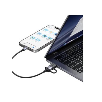  Адаптер UGREEN LS503 (65560) USB-C Male to USB-A Female Adapter 2шт черный 