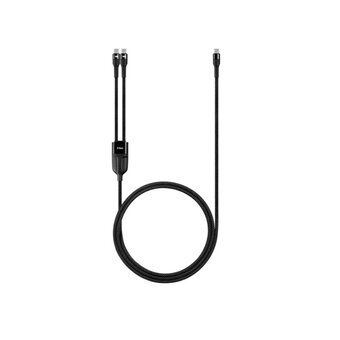  Кабель TTEC 2DK55S AlumiCable Duo USB-C To 2* USB-C Fast Charge 100W Cable, длина 150см черный 