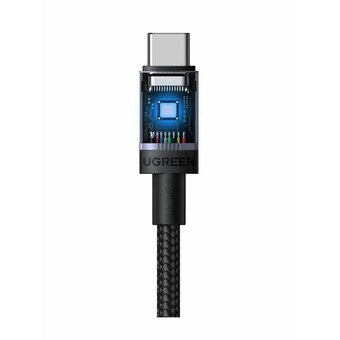  Кабель UGREEN L532 (65906) USB-C to USB-C PD Fast Charging Cable 240W Max. Длина 0,5м серый космос 