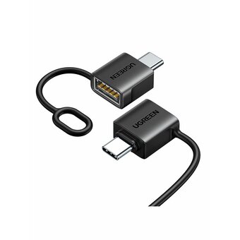  Адаптер UGREEN LS503 (65560) USB-C Male to USB-A Female Adapter 2шт черный 