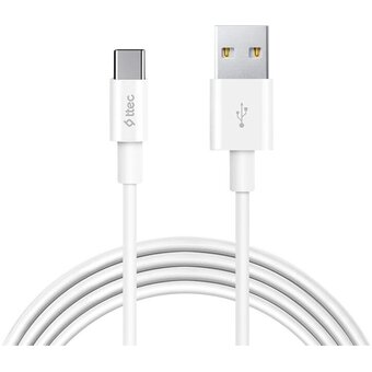  Кабель TTEC 2DK35B USB-C To USB-A 5A Extra Fast Cable,длина 100см белый 