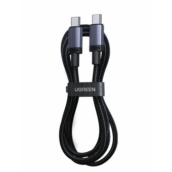  Кабель UGREEN L532 (65906) USB-C to USB-C PD Fast Charging Cable 240W Max. Длина 0,5м серый космос 