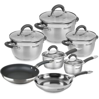  Набор посуды Rondell Flamme RDS-1187 12 предметов 