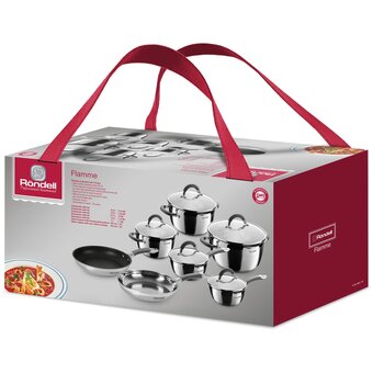  Набор посуды Rondell Flamme RDS-1187 12 предметов 