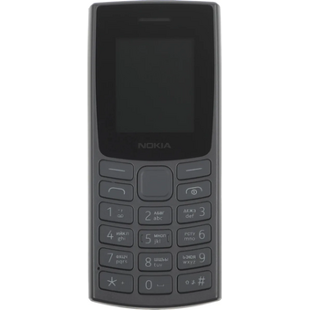  Мобильный телефон NOKIA 105 TA-1569 SS EAC1 (1GF019EPA2C04) Charcoal 