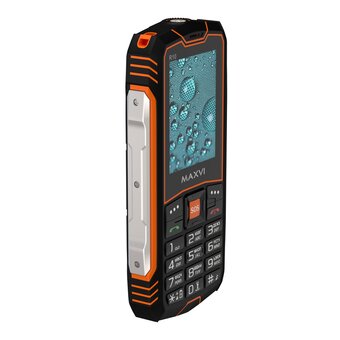  Мобильный телефон Maxvi R10 Orange 