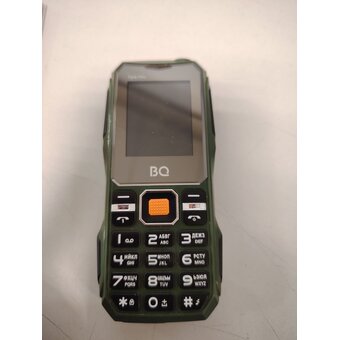  УЦ Мобильный телефон BQ 1842 Tank mini Dark Green (плохая упаковка, б/у, замена платы) 