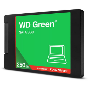  SSD WD Green WDS250G5G0A 250GB, 2.5", SATA III, R/W - 545/510 MB/s 3D-NAND 