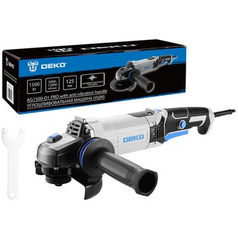  УШМ DEKO AG1500-D1 Pro (083-1028) 125мм, 1500 Вт 