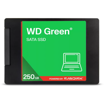  SSD WD Green WDS250G5G0A 250GB, 2.5", SATA III, R/W - 545/510 MB/s 3D-NAND 