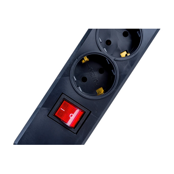  Сетевой фильтр АТЛАНТ 80030 ПВС 3х0,75 ГОСТ 3500Вт 5гнезд 5м с выключателем 