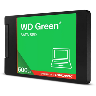  SSD WD Green WDS500G5G0A 500GB, 2.5", SATA III, R/W - 545/510 MB/s 3D-NAND 