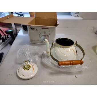  УЦ Чайник ZEIDAN Z-4483 Marble (сколы краски) 