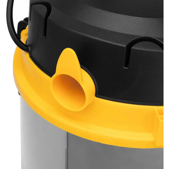  Строительный пылесос DENZEL SVC15 (28201) серебристый 