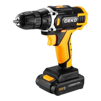  Аккумуляторная дрель-шуруповерт DEKO Sharker 16V (083-1108) 