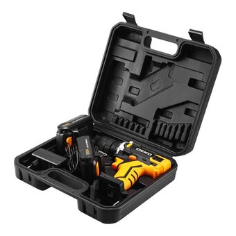  Аккумуляторная дрель-шуруповерт DEKO Sharker 16V (083-1108) 