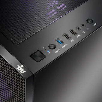  ПК IRU Strato 710Z7GP (2134682) TWR i7 13700KF (3.4) 32Gb SSD1Tb RTX5060TI 8Gb без ОС GbitEth 850W черный (RUS) 