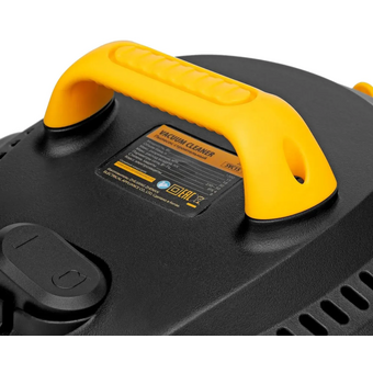  Строительный пылесос DENZEL SVC15 (28201) серебристый 