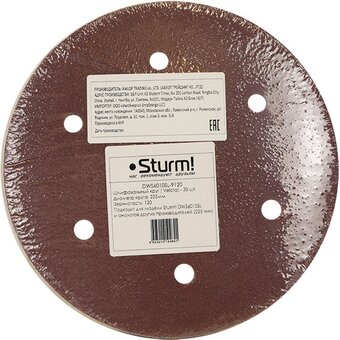  Круг шлифовальный абразивный Sturm! DWS6010SL-9120 
