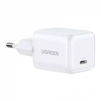  Зарядное утройство UGREEN X513 (65009) 30W USB-C GaN Fast Charger EU White 
