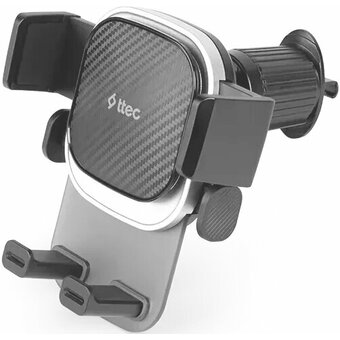 Автодержатель TTEC 2TT33 FlexGrip Click In-Car Phone Holder черный 