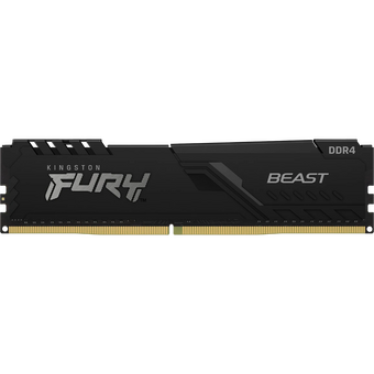  ОЗУ Kingston Fury Beast Black KF432C16BB/8WP 8GB 3200MT/s DDR4 CL16 DIMM 