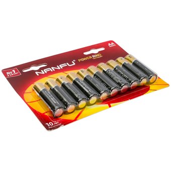  Батарейка Nanfu LR6-10B AA (10шт) 