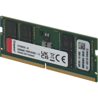  ОЗУ Kingston KCP556SD8-32 SO-DIMM DDR 5 DIMM 32Gb PC44800, 5600Mhz, CL46 