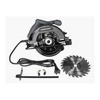  Пила циркулярная PROFIPOWER ДП-185 (E0265) 