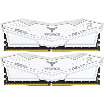  ОЗУ TEAMGROUP T-Force Delta RGB 32GB (FF4D532G6000HC38JDC01) (2x16GB) DDR5 6000MHz CL38 (38-46-46-84) 1.35V / White 