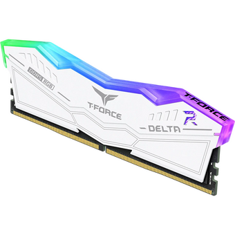  ОЗУ TEAMGROUP T-Force Delta RGB 32GB (FF4D532G6000HC38JDC01) (2x16GB) DDR5 6000MHz CL38 (38-46-46-84) 1.35V / White 