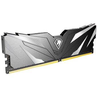  ОЗУ Netac Shadow III, NTSHD4P32DP-16K DDR 4 DIMM 16Gb (8Gbx2) PC25600, 3200Mhz, CL16 Black, с рад 