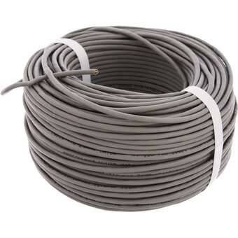  Кабель витая пара PROconnect 01-0052-100 U/UTP, CAT 5e, PVC, 4PR, 24AWG, 100м Indoor, Solid, серый 