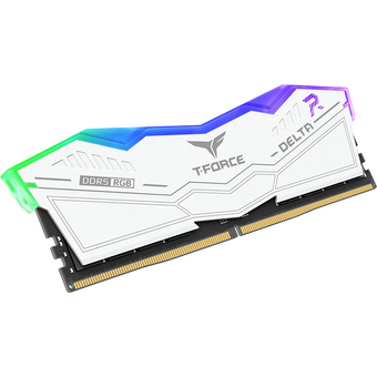  ОЗУ TEAMGROUP T-Force Delta RGB 32GB (FF4D532G6000HC38JDC01) (2x16GB) DDR5 6000MHz CL38 (38-46-46-84) 1.35V / White 