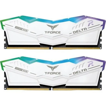  ОЗУ TEAMGROUP T-Force Delta RGB 96GB (FF4D596G6800HC36DDC01) (2x48GB) DDR5 6800MHz CL36 (36-46-46-84) 1.4V / White 