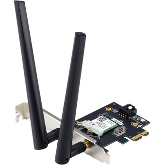  Сетевой адаптер Wi-Fi+ Bluetooth ASUS PCE-BE6500, Wi-Fi 7 BE6500, BT 5.4, PCI-Express x 1 