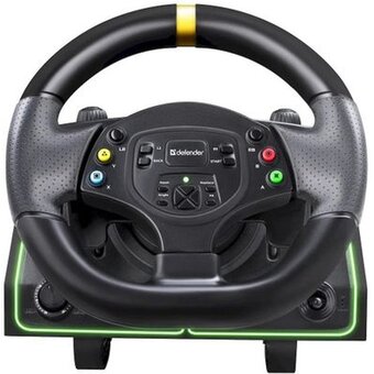  Руль DEFENDER Dominion 64064 черный PC/PS/Xbox/Switch педали 